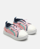 R&B pink fixed laces shoes