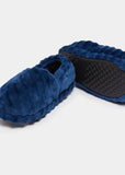 Matalan navy furry winter shoes