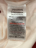 Juniors Pink Heart Embossed Hooded & Padded Sleepsuit (winter)
