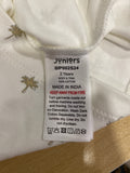 Juniors White All Over Palm Tree Printed Shirt & Pyjama Set (Set Of 2)