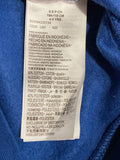 Nike Air Jordan Navy Fleece Lined Hoodie With White Pockets (winter)
