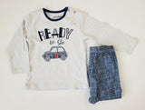 Juniors Ready to go shirt and Pyjama set (set of 2)