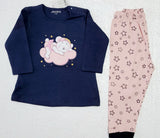 Juniors Cute bear shirt and Pyjama set (set of 2) (Winter)