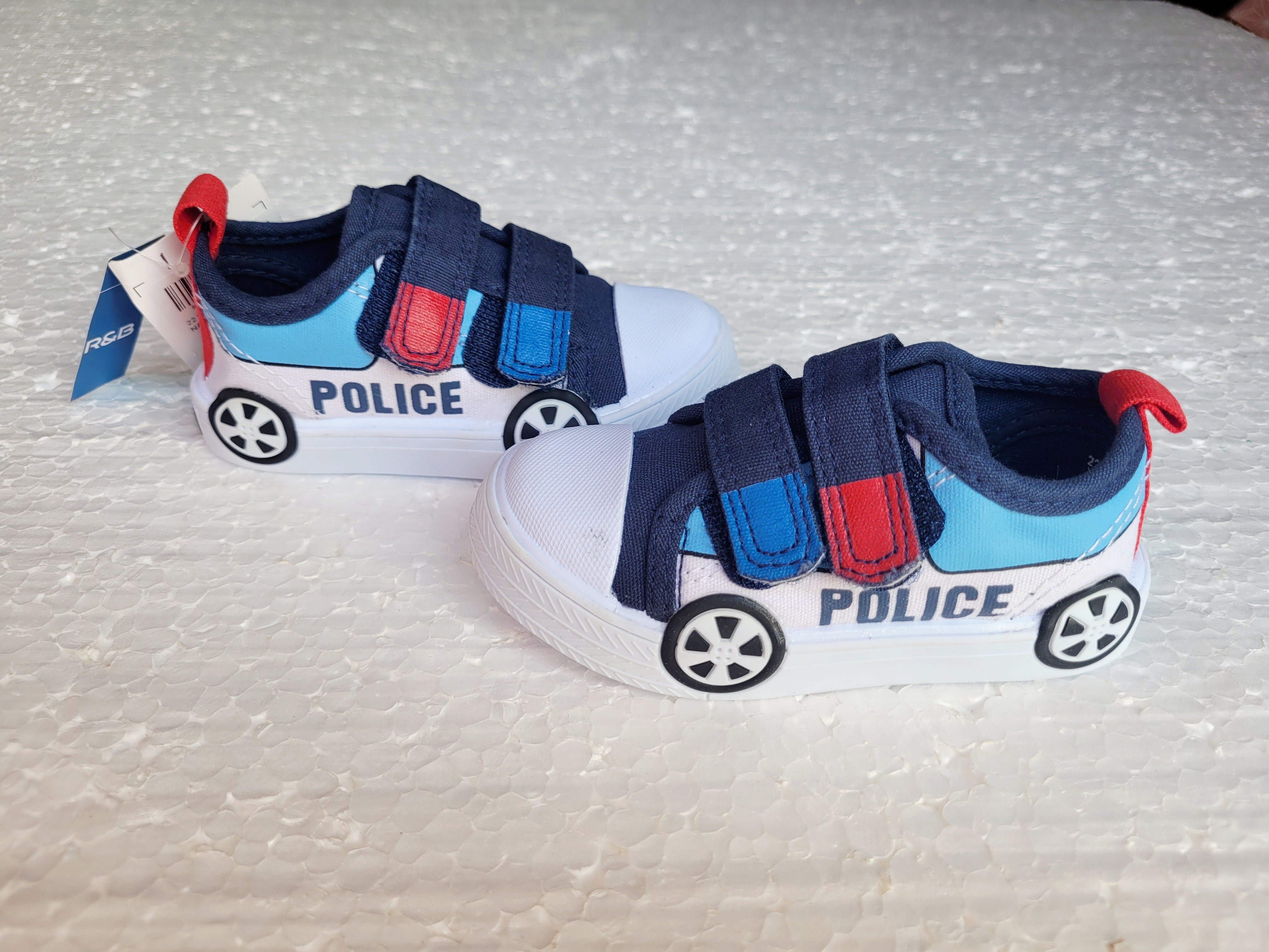 R B police shoes