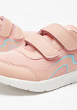 Dash pink textured shoes