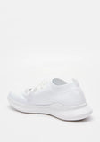 Kappa Solid White textured shoes (Box Packaging)