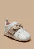 Florabella copper bow strap infant shoes