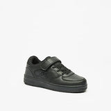 Kappa black single strap shoes