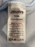 Juniors Blue Elephant Embroidered Fleece Shirt & Pyjama Set (Set Of 2) (winter)