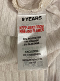 Matalan White Knitted Long Dress (winter)