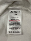 Juniors beige embroidered fleece frill shirt & pyjama set (set of 2) (Winter)