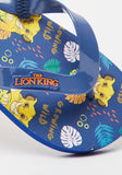 Disney Lion King flip flops with backstrap