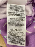 Nike Purple All Over Logo Printed Fleece Lined Hoodie (Winter)