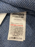 Juniors blue knitted dress shirt  (Winter)