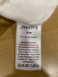 Juniors White Bear Bow Fleece Sleepsuit (winter)