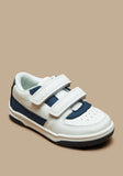 Juniors blue & white colorblock shoes (New)