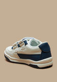 Juniors blue & white colorblock shoes (New)