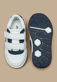 Juniors blue & white colorblock shoes (New)