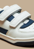 Juniors blue & white colorblock shoes (New)