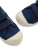 R&B navy denim shoes