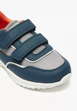 Mister Duchini navy & grey colorblock shoes (Box Packaging) (New)