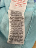 Nike Blue Colorblock Fleece Girls Crop Hoodie (winter)