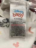 Disney All Over Minnie Mouse Printed Zipped Openfeet Sleepsuit