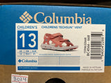 Columbia pink girl sandals (Box Packaging)