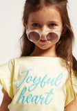 Juniors joyful heart tshirt (Summer)