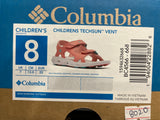Columbia pink girl sandals (Box Packaging)
