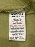 Juniors Green Flower Little More Kindness Tshirt