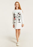 Disney Better Together White Sweatshirt Dress (Winter)