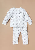 Juniors little sailor padded shirt & Pyjama set (set of 2) (Winter)