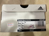 Adidas Solid White Shoes With Pink Logo (Box Packaging)