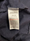 Juniors Dark Navy Zipped Hoodie (Winter)