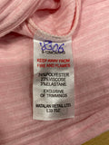Matalan Pink Textured Openfeet Sleepsuit with Bear Printed Pocket (winter)