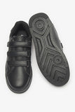 Kappa triple strap black shoes