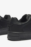 Kappa triple strap black shoes