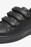 Kappa triple strap black shoes