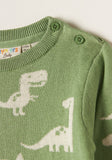 Juniors dino green pullover (Winter)
