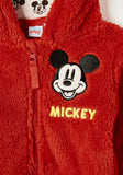 Mickey mouse red fleece hoodie (Winter)