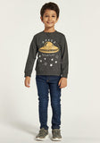 Juniors grey space adventure sweatshirt (Winter)
