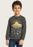 Juniors grey space adventure sweatshirt (Winter)