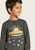 Juniors grey space adventure sweatshirt (Winter)
