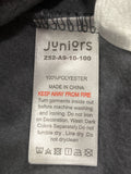 Juniors solid grey fleece zipped hoodie (Winter)