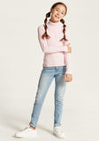 Juniors pink Turtle neck pullover (Winter)