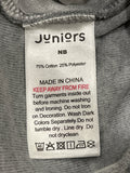 Juniors grey dino applique sleepsuit (Winter)