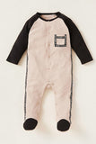 Juniors beige Champ sleepsuit