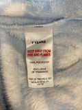 Matalan Blue All Over Bow Printed Fleece Shirt & Pyjama Set (Set Of 2)  (winter)