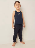 Juniors Boys vehicle printed vests (Pack of 3)